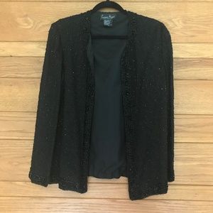 Vintage Laurence Kazar beaded jacket